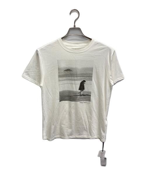 SHIPS（シップス）SHIPS (シップス) Couture d'adam (クチュールドアダム) 50th ANNIV Sam Haskins フォト TEE ホワイト サイズ:38 未使用品の古着・服飾アイテム