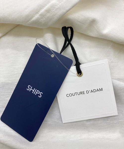 SHIPS（シップス）SHIPS (シップス) Couture d'adam (クチュールドアダム) 50th ANNIV Sam Haskins フォト TEE ホワイト サイズ:38 未使用品の古着・服飾アイテム