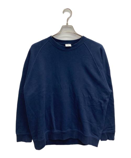 LOOPWHEELER（ループウィラー）LOOPWHEELER (ループウィラー) スウェット ネイビー サイズ:LARGEの古着・服飾アイテム