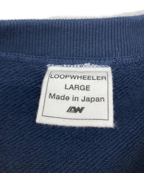 LOOPWHEELER（ループウィラー）LOOPWHEELER (ループウィラー) スウェット ネイビー サイズ:LARGEの古着・服飾アイテム