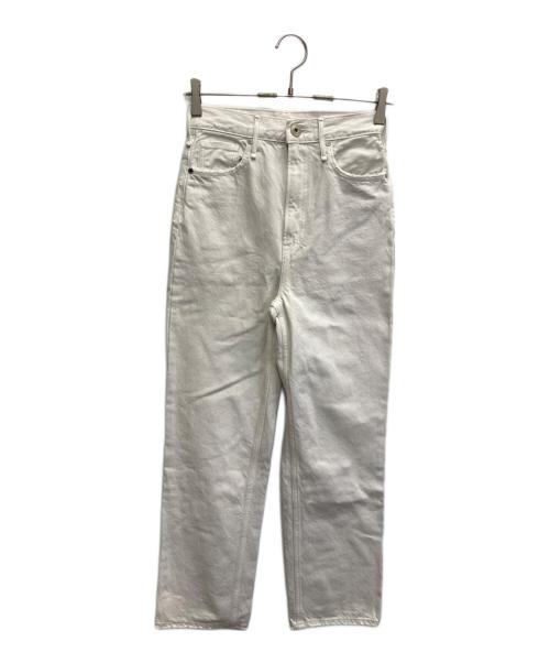 upper hights（アッパーハイツ）upper hights (アッパーハイツ) COUSIN BONEデニムパンツ ホワイト サイズ:22の古着・服飾アイテム