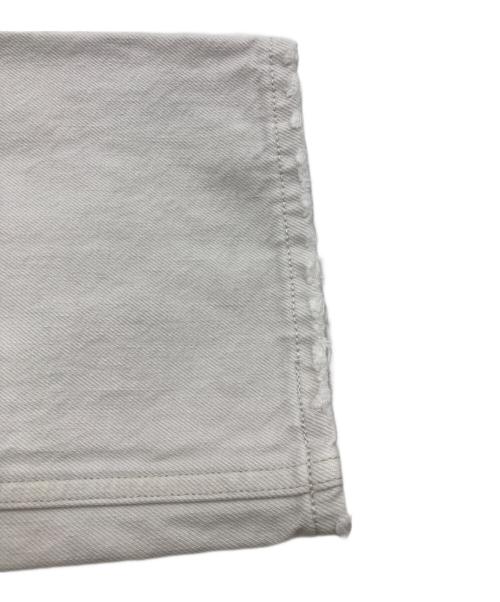 upper hights（アッパーハイツ）upper hights (アッパーハイツ) COUSIN BONEデニムパンツ ホワイト サイズ:22の古着・服飾アイテム