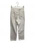 upper hights (アッパーハイツ) COUSIN BONEデニムパンツ ホワイト サイズ:22：4000円