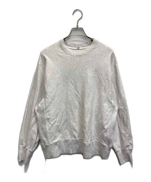 mocT（モクティ）mocT (モクティ) クルーネックスウェット グレー サイズ:XLの古着・服飾アイテム