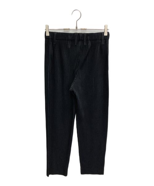HOMME PLISSE ISSEY MIYAKE（オム プリッセ イッセイ ミヤケ）HOMME PLISSE ISSEY MIYAKE (オム プリッセ イッセイ ミヤケ) プリーツベーシックパンツ ブラック サイズ:1の古着・服飾アイテム