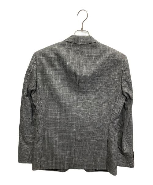 HUGO BOSS（ヒューゴ ボス）HUGO BOSS (ヒューゴ ボス) Extra Slim Fit Wool Silk Suit グレー サイズ:46の古着・服飾アイテム