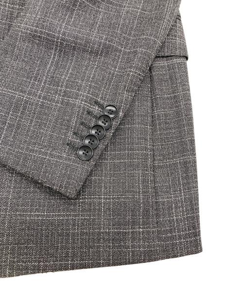 HUGO BOSS（ヒューゴ ボス）HUGO BOSS (ヒューゴ ボス) Extra Slim Fit Wool Silk Suit グレー サイズ:46の古着・服飾アイテム