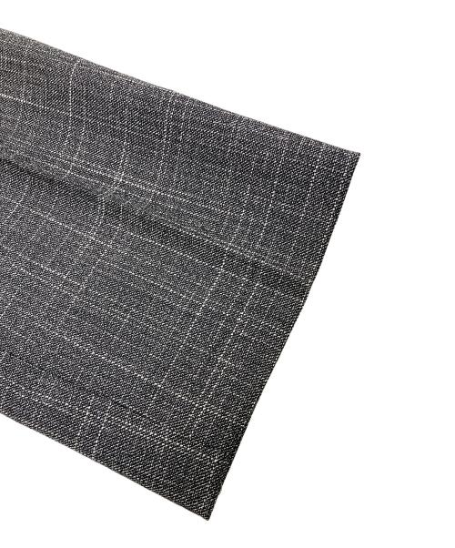 HUGO BOSS（ヒューゴ ボス）HUGO BOSS (ヒューゴ ボス) Extra Slim Fit Wool Silk Suit グレー サイズ:46の古着・服飾アイテム