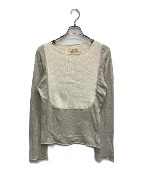 KAPITAL（キャピタル）KAPITAL (キャピタル) OLD 切替カットソー グレー サイズ:-の古着・服飾アイテム