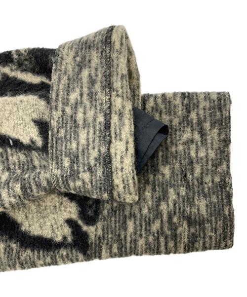 USED（ユーズド）USED (ユーズド) ニットデザインジャケット ブラック サイズ:Fの古着・服飾アイテム