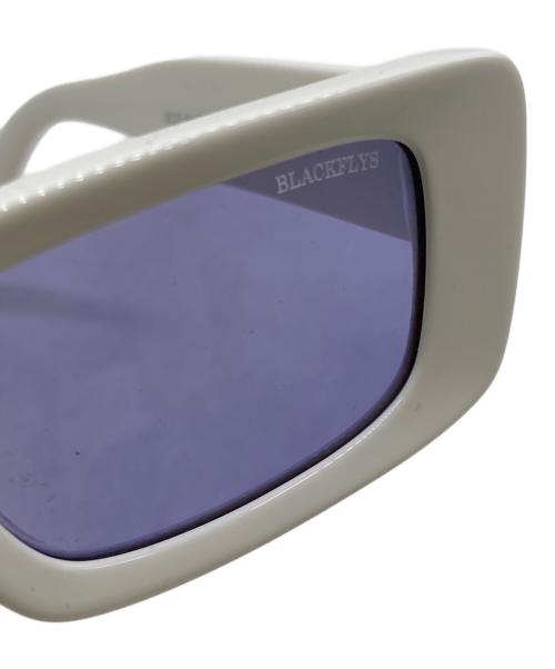 BLACK FLYS（ブラックフライズ）BLACK FLYS (ブラックフライズ) サングラス ホワイト サイズ:52□22-148の古着・服飾アイテム
