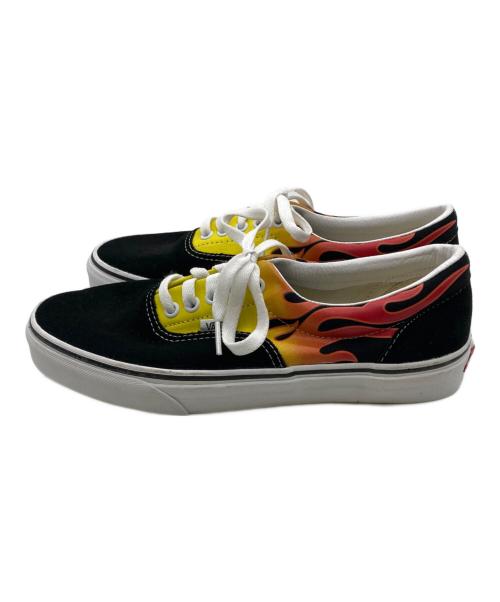 VANS（ヴァンズ）VANS (バンズ) ファイヤーローカットスニーカー ブラック×イエロー サイズ:25.5cmの古着・服飾アイテム