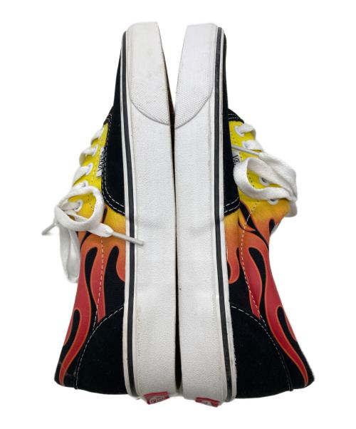 VANS（ヴァンズ）VANS (バンズ) ファイヤーローカットスニーカー ブラック×イエロー サイズ:25.5cmの古着・服飾アイテム