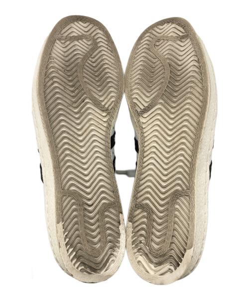 adidas（アディダス）adidas (アディダス) SUPER STAR 80s HUMAN MADE ホワイト サイズ:26㎝の古着・服飾アイテム