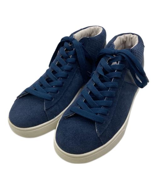 T19（ティーナインティーン）T19 (ティーナインティーン) Chapter (チャプター) PONY (ポニー) ハイカットスニーカー ネイビー サイズ:26.5㎝の古着・服飾アイテム