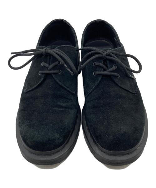 Dr.Martens（ドクターマーチン）Dr.Martens (ドクターマーチン) スエード３ホールシューズ ブラック サイズ:US8の古着・服飾アイテム