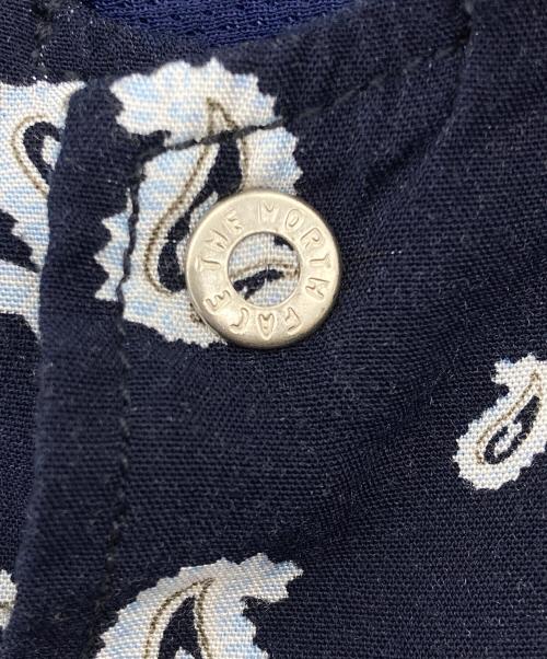 THE NORTHFACE PURPLELABEL（ザ・ノースフェイス パープルレーベル）THE NORTHFACE PURPLELABEL (ザ・ノースフェイス パープルレーベル) Paisley H/S Shirt ネイビー サイズ:Lの古着・服飾アイテム