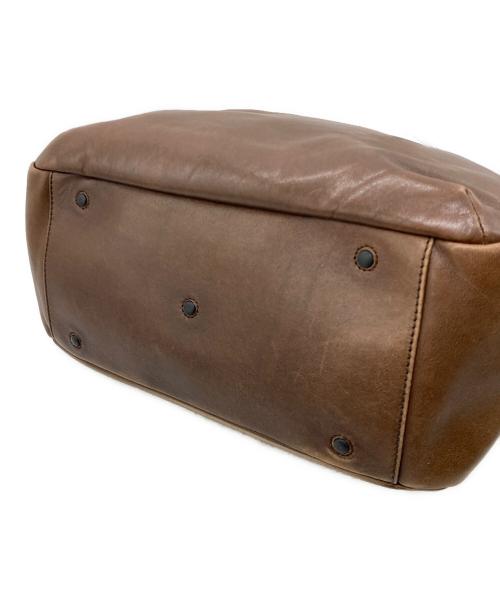 Daniel&Bob（ダニエル＆ボブ）Daniel&Bob (ダニエル＆ボブ) 2wayレザートートバッグ ブラウンの古着・服飾アイテム