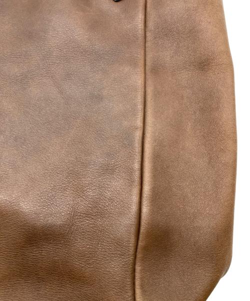 Daniel&Bob（ダニエル＆ボブ）Daniel&Bob (ダニエル＆ボブ) 2wayレザートートバッグ ブラウンの古着・服飾アイテム