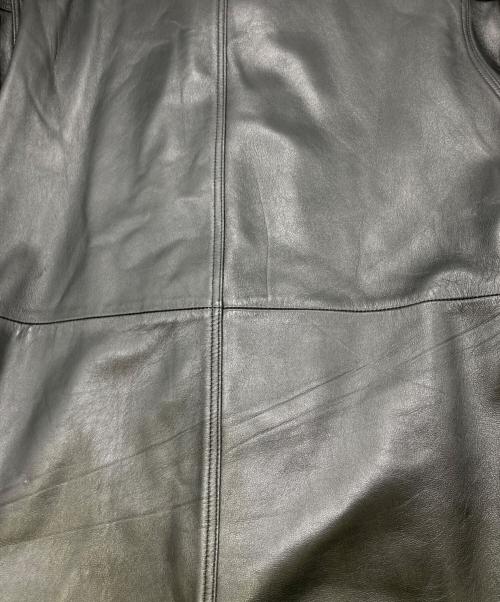 Men's Club（メンズクラブ）Men's Club (メンズクラブ) ラムレザージャケット ブラック サイズ:Mの古着・服飾アイテム