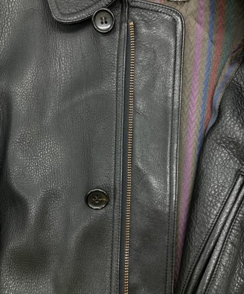 Men's Club（メンズクラブ）Men's Club (メンズクラブ) レザージャケット ブラック サイズ:Lの古着・服飾アイテム