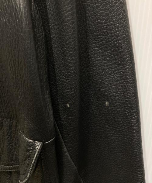 Men's Club（メンズクラブ）Men's Club (メンズクラブ) レザージャケット ブラック サイズ:Lの古着・服飾アイテム