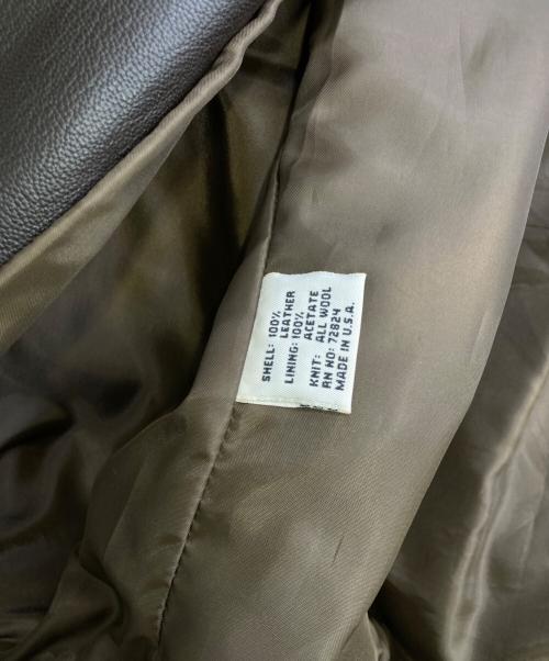 古着（フルギ）古着 (フルギ) G-1 FLIGHT JACKET ブラウン サイズ:42の古着・服飾アイテム