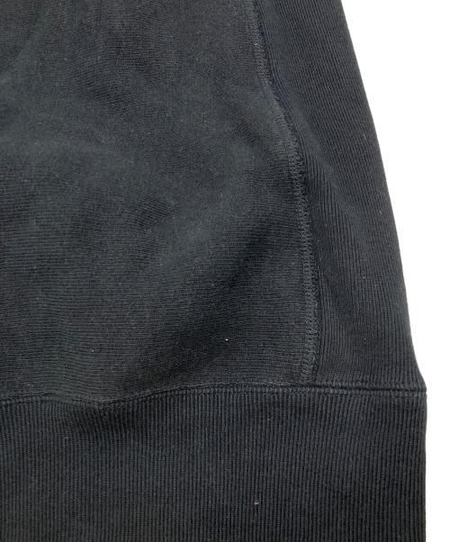 Champion REVERSE WEAVE（チャンピオン リバース ウィーブ）Champion REVERSE WEAVE (チャンピオン リバース ウィーブ) URBAN RESEARCH (アーバンリサーチ) 11.5OZ HALF ZIP SWEAT ブラック サイズ:SMALLの古着・服飾アイテム