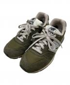 NEW BALANCEニューバランス）の古着「ローカットスニーカー」｜グリーン