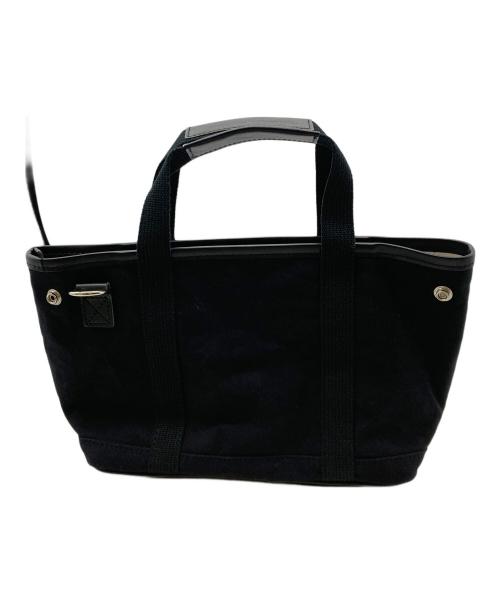 日乃本帆布（ヒノモトハンプ）日乃本帆布 (ヒノモトハンプ) トートショルダーバッグ ブラック 未使用品の古着・服飾アイテム