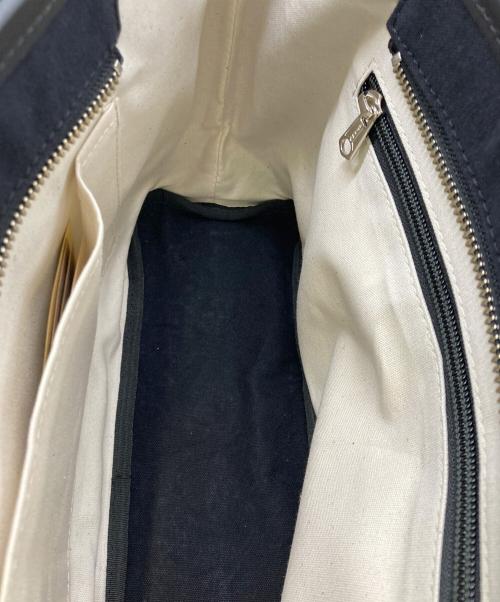 日乃本帆布（ヒノモトハンプ）日乃本帆布 (ヒノモトハンプ) トートショルダーバッグ ブラック 未使用品の古着・服飾アイテム