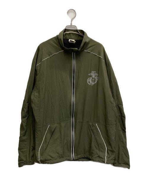 NEW BALANCE（ニューバランス）NEW BALANCE (ニューバランス) USMC PT Running Jacket グリーン サイズ:ＸＬの古着・服飾アイテム