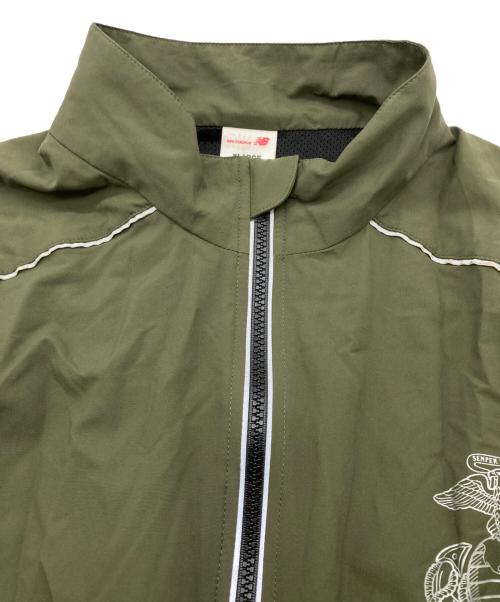 NEW BALANCE（ニューバランス）NEW BALANCE (ニューバランス) USMC PT Running Jacket グリーン サイズ:ＸＬの古着・服飾アイテム