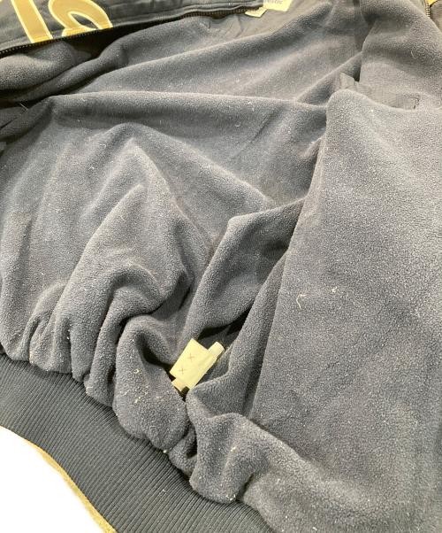 AUTHENTICS（オーセンティクス）AUTHENTICS (オーセンティクス) Majestic (マジェスティック) MLB SAN DIEGOジャケット ネイビー×ベージュ サイズ:Lの古着・服飾アイテム