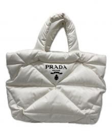 PRADA（プラダ）の古着「Re-Ntlon パテッドトートバック」｜ホワイト