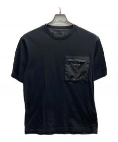 中古・古着通販】PRADA (プラダ) トライアングルプレート ナイロン切替
