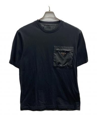 中古・古着通販】PRADA (プラダ) トライアングルプレート ナイロン切替