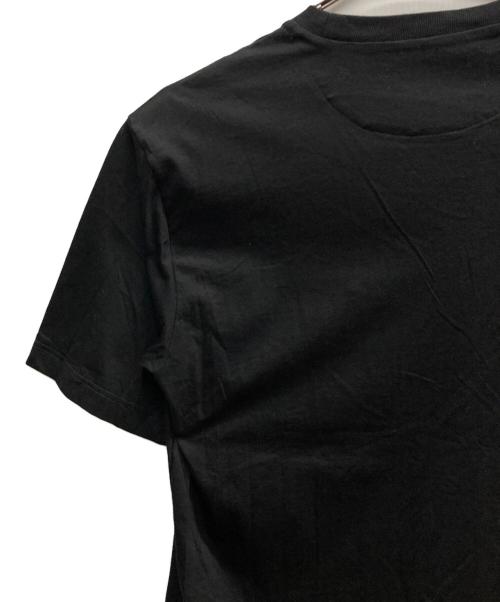 PRADA（プラダ）PRADA (プラダ) トライアングルプレート ナイロン切替ポケットTシャツ ブラック サイズ:Mの古着・服飾アイテム