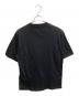 PRADA (プラダ) トライアングルプレート ナイロン切替ポケットTシャツ ブラック サイズ:M：70000円
