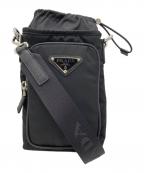 PRADAプラダ）の古着「Re-Nylon スマートフォンケース」｜ブラック