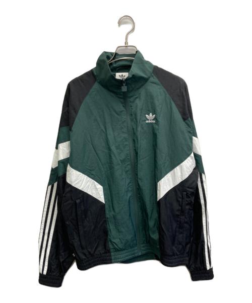 adidas（アディダス）adidas (アディダス) Rekive トラックジャケット（ジャージ） ミネラルグリーン グリーン サイズ:Sの古着・服飾アイテム
