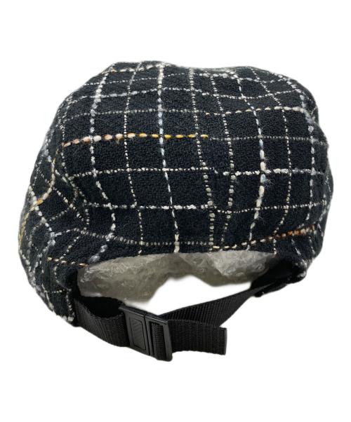 SUPREME（シュプリーム）Supreme (シュプリーム) Boucle Camp Cap ブラックの古着・服飾アイテム