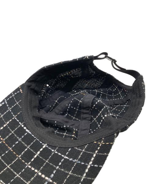 SUPREME（シュプリーム）Supreme (シュプリーム) Boucle Camp Cap ブラックの古着・服飾アイテム