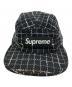 Supreme (シュプリーム) Boucle Camp Cap ブラック：5000円