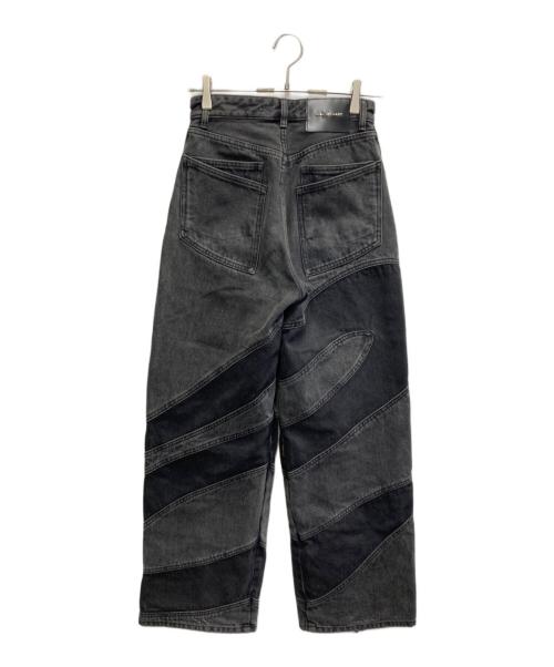 melt the lady（メルトザレディ）melt the lady (メルトザレディ) デニムパンツ グレー サイズ:Mの古着・服飾アイテム