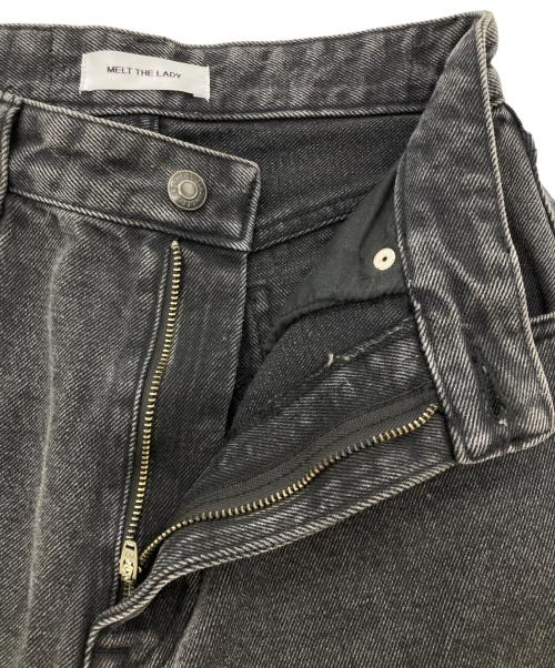 melt the lady（メルトザレディ）melt the lady (メルトザレディ) デニムパンツ グレー サイズ:Mの古着・服飾アイテム