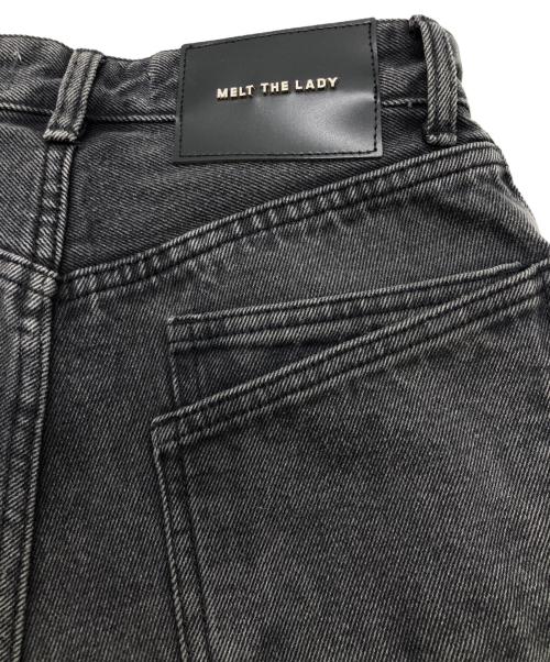 melt the lady（メルトザレディ）melt the lady (メルトザレディ) デニムパンツ グレー サイズ:Mの古着・服飾アイテム