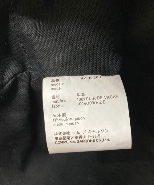 COMME des GARCONS（コムデギャルソン）COMME des GARCONS (コムデギャルソン) 台形ステアバッグ ブラックの古着・服飾アイテム