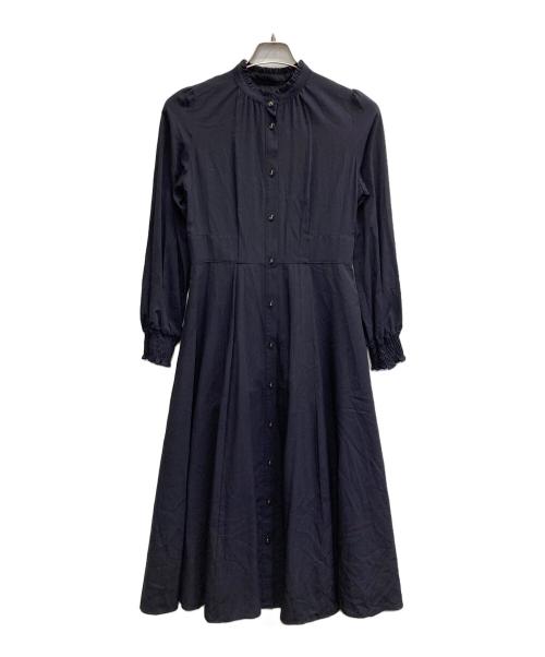 BLUE LABEL CRESTBRIDGE（ブルーレーベルクレストブリッジ）BLUE LABEL CRESTBRIDGE (ブルーレーベルクレストブリッジ) シャツワンピース ネイビー サイズ:38の古着・服飾アイテム