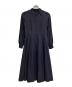 BLUE LABEL CRESTBRIDGE（ブルーレーベルクレストブリッジ）の古着「シャツワンピース」｜ネイビー